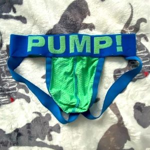 Pump green jock